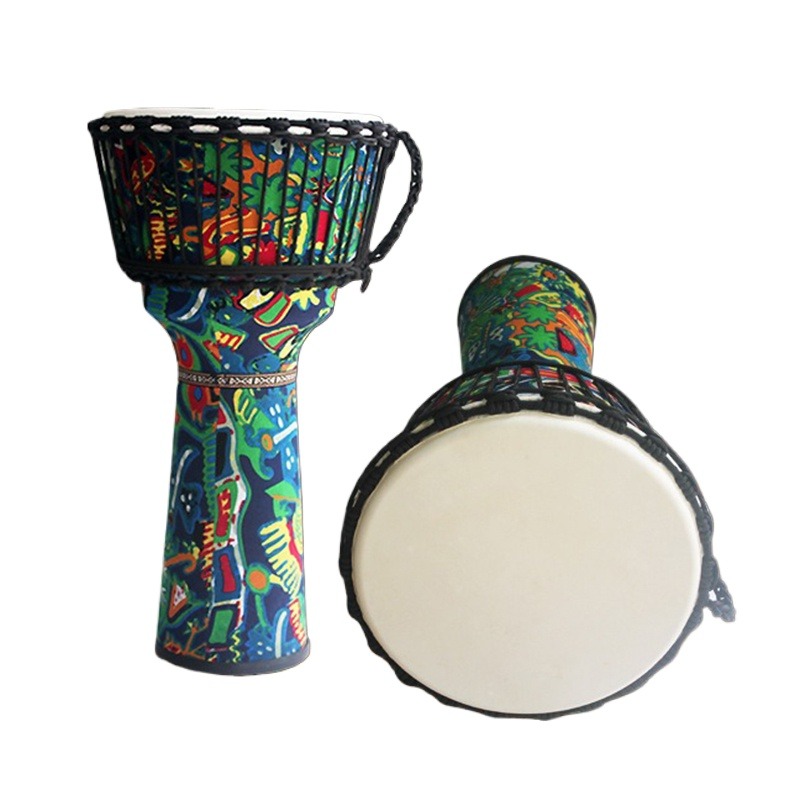 Musical Instrument Djembe - Tambor africano portátil Djembe grande para
