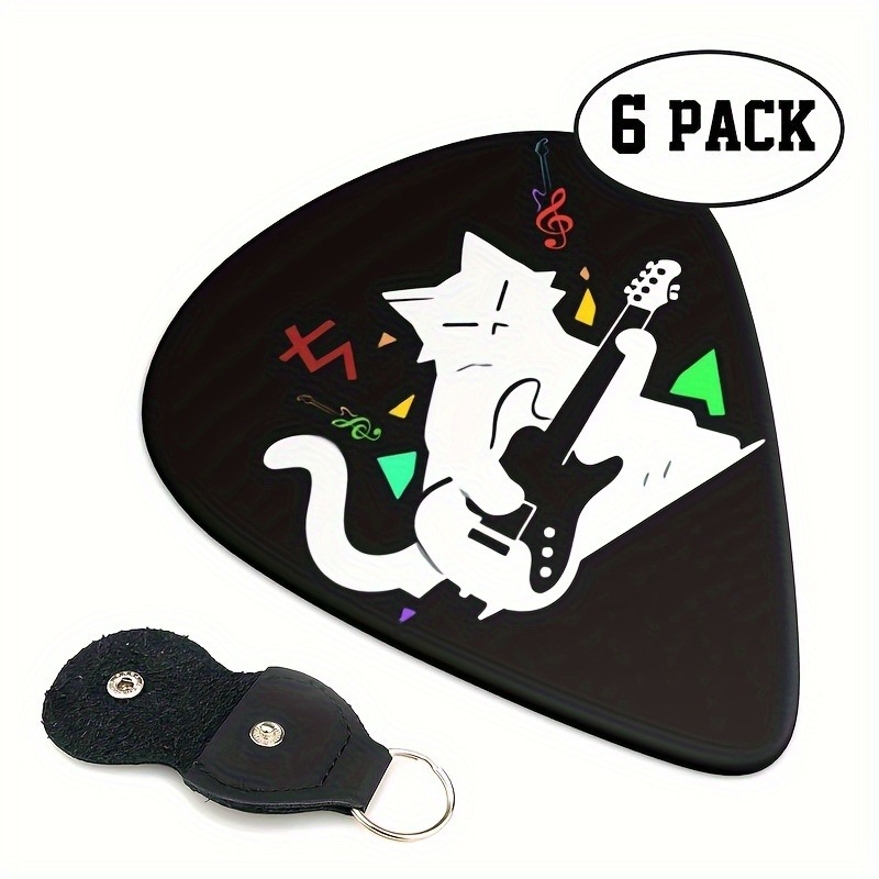 Musical Instrument In English - 6 uds púas de guitarra de