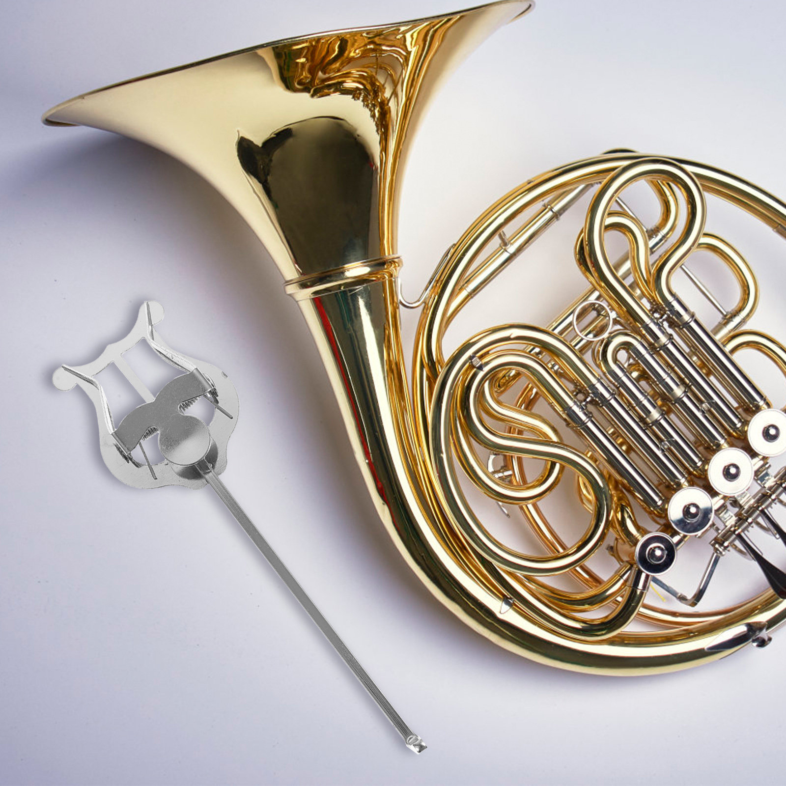 Musical Instrument French - Clip para partituras de trompa francesa,