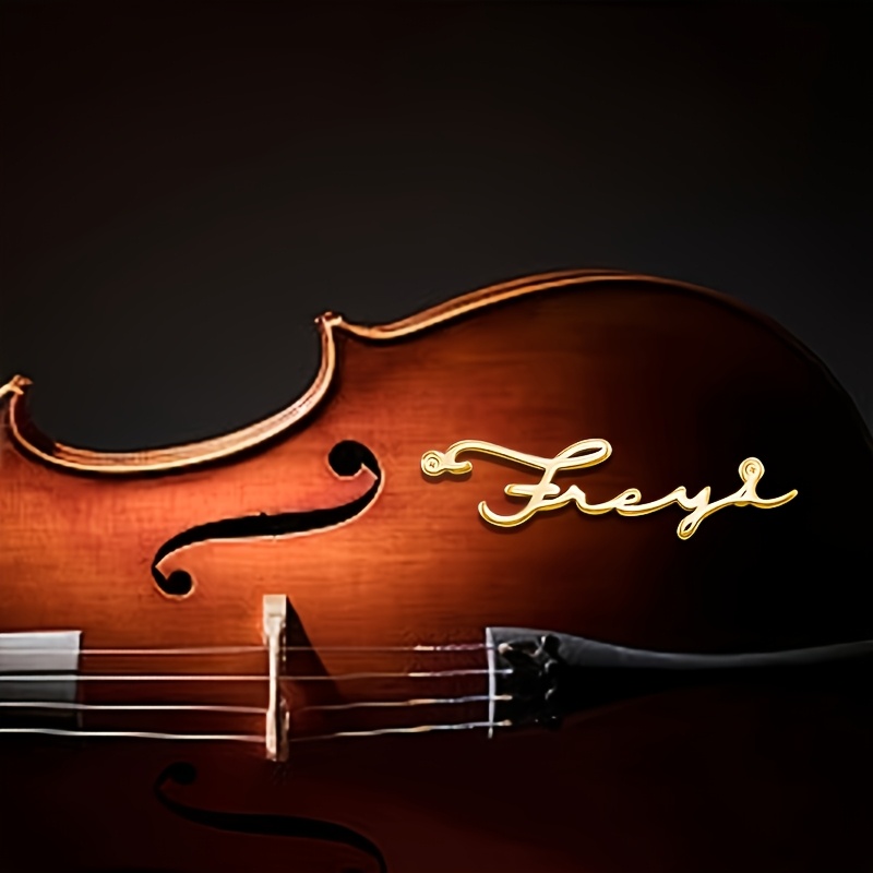 Musical Instrument With Names - [Personalizado] Placas decorativas con nombres, placas