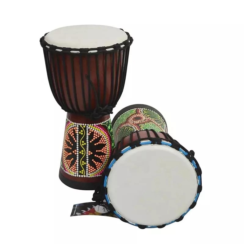 Musical Instrument Djembe - Tamaño adulto Tambor Djembe africano de