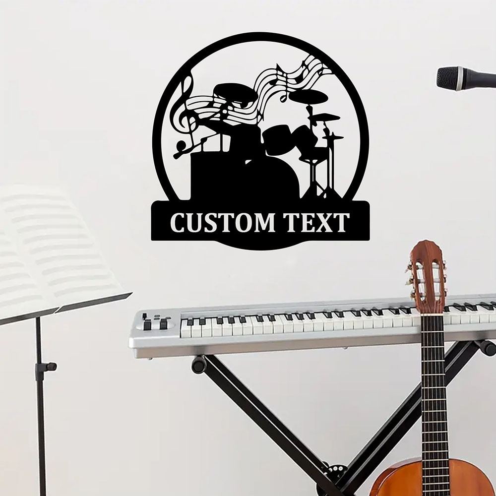 Musical Instrument With Names - Papel tapiz autoadhesivo de vinilo con