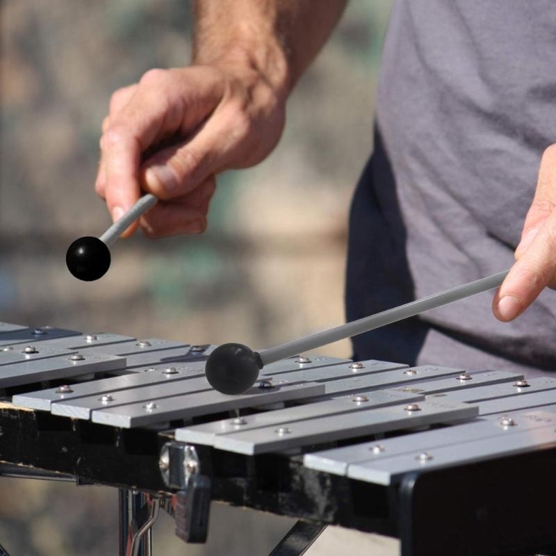 1 par mazos Marimba doble cabe - Musical Instrument Marimba reseña y precio