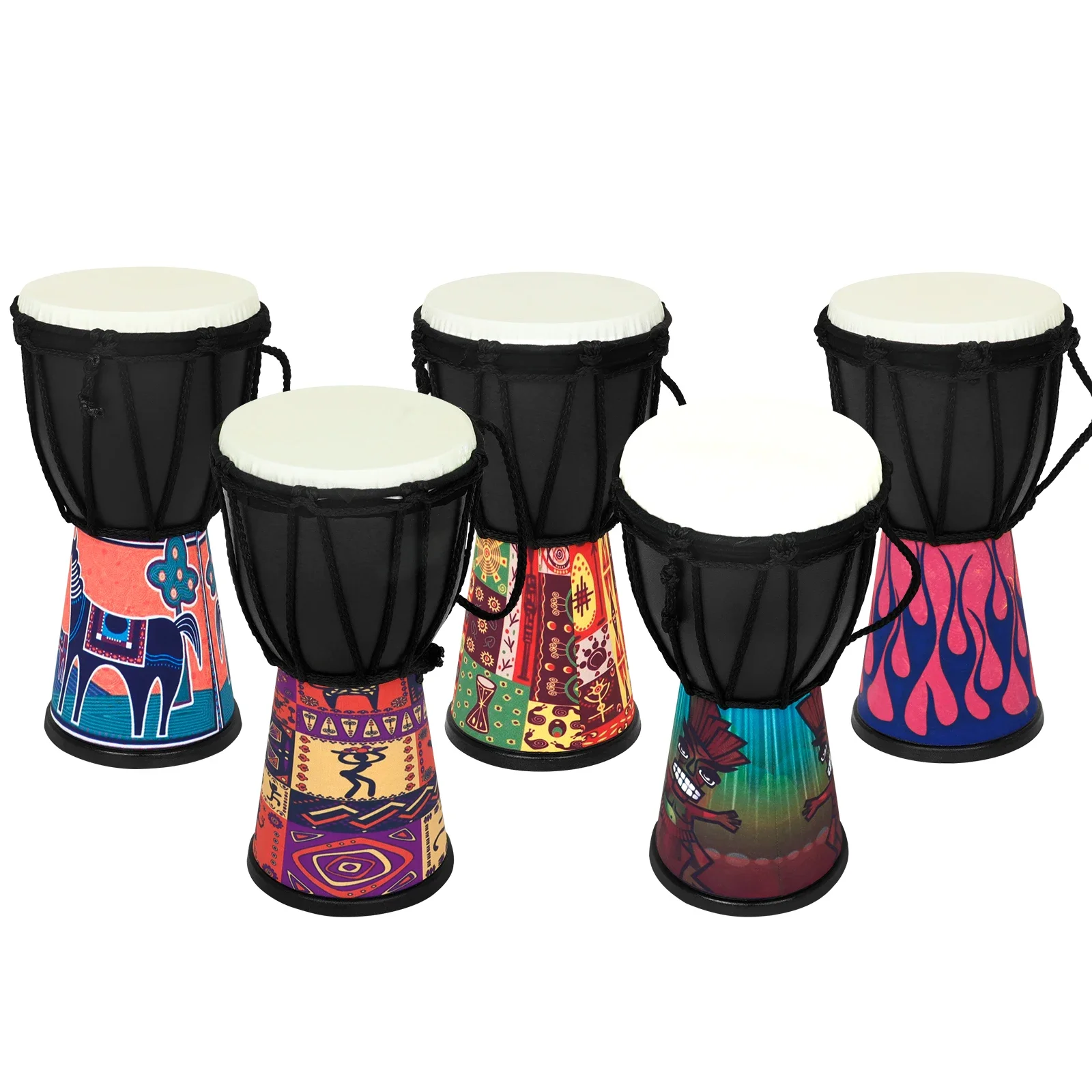 Tambor Africano de 4 Pulgadas, - Musical Instrument Djembe reseña y precio