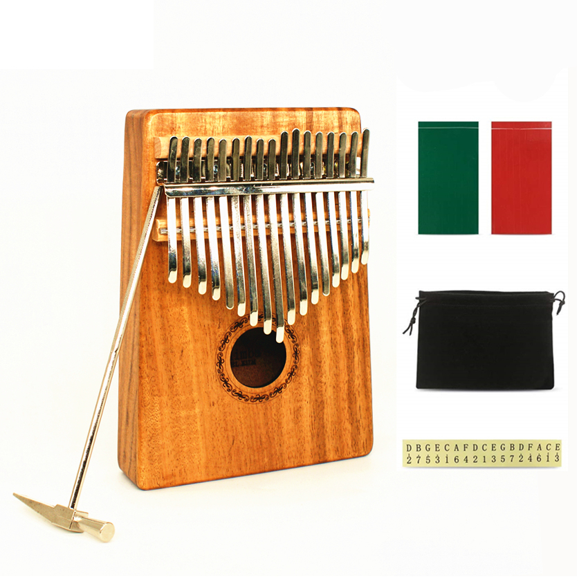 Kalimba JDR de 17 Teclas, Pian - Musical Instrument Marimba reseña y precio