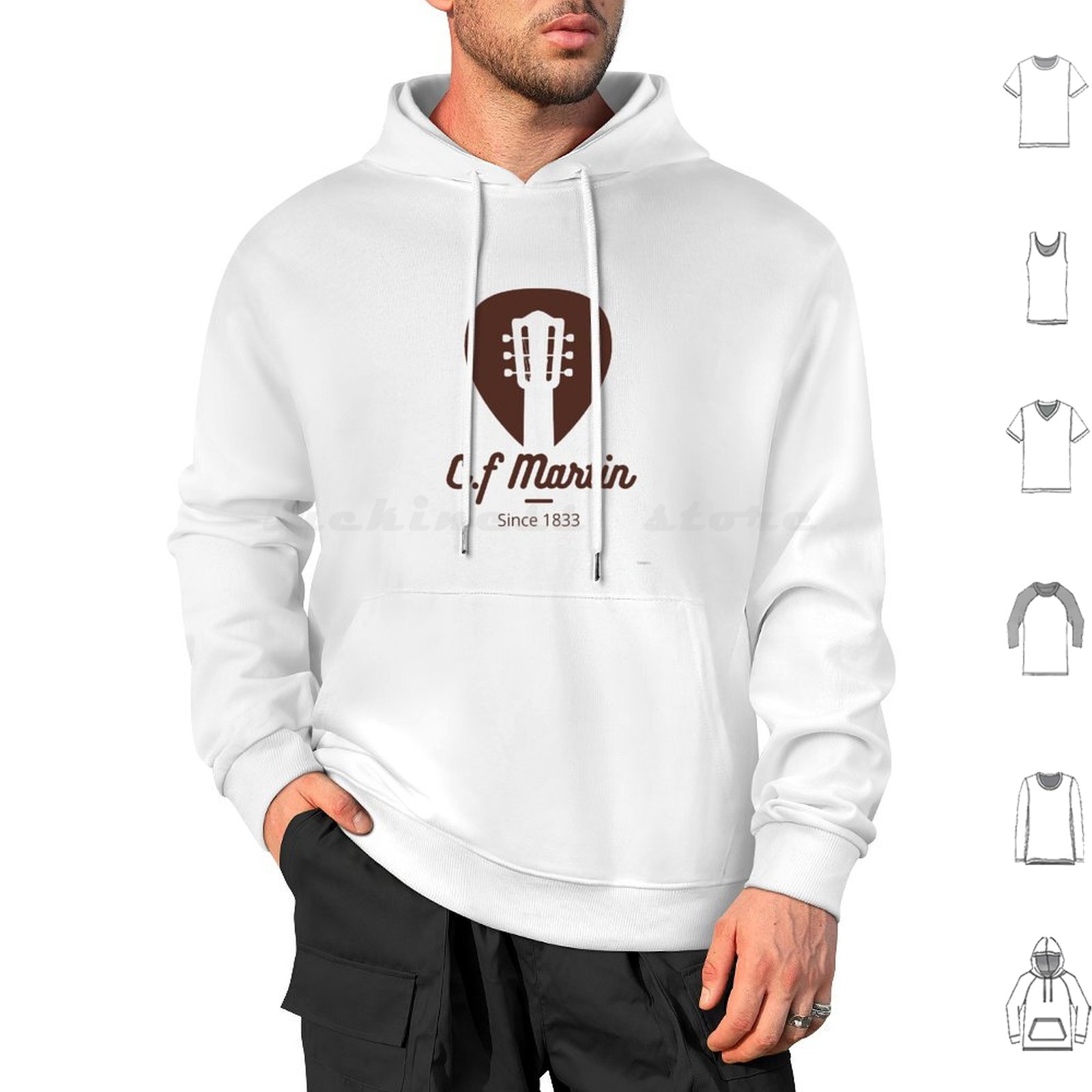 Guitarras 1833 sudaderas con c - Musical Instrument Companies reseña y precio