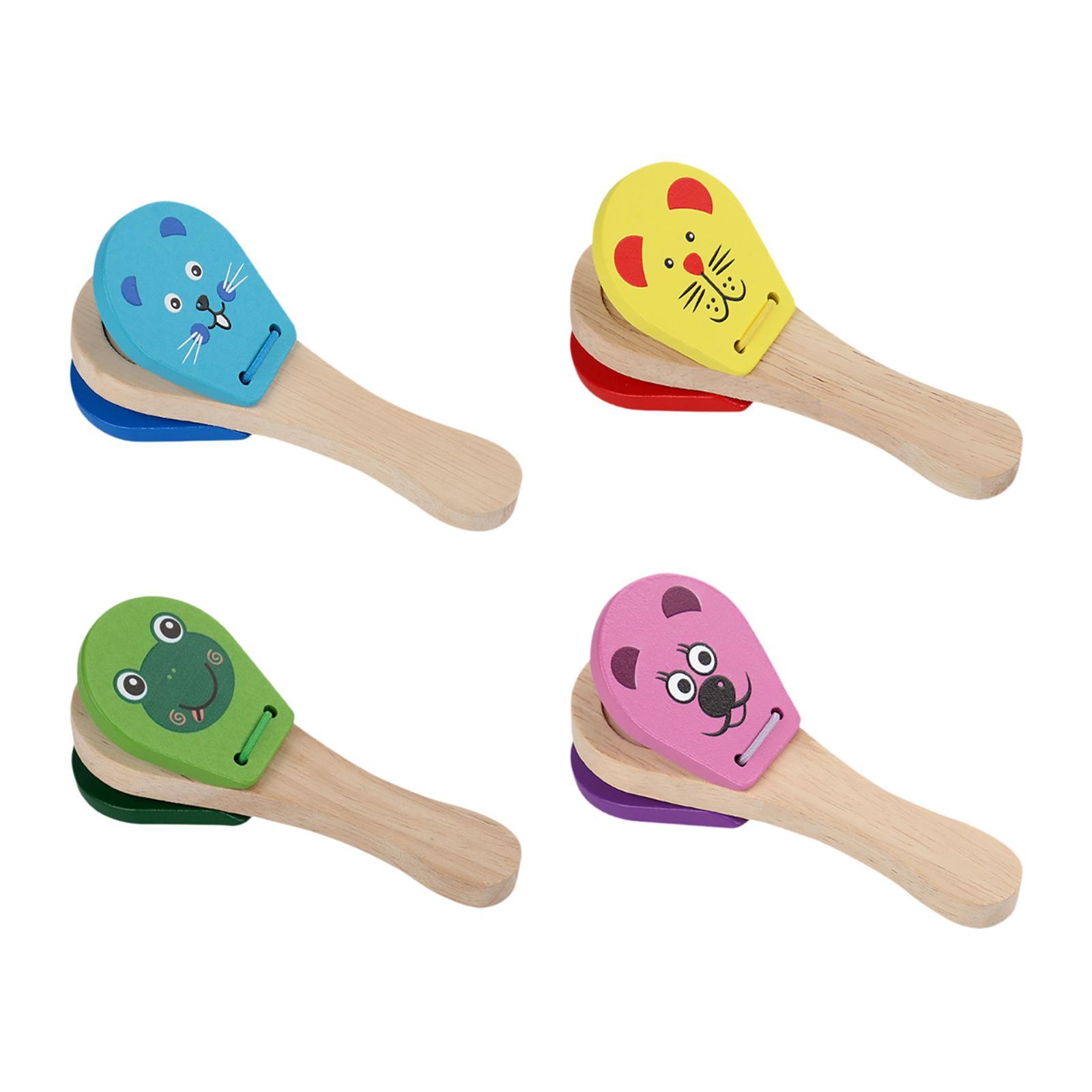 Castañuelas de madera para beb - Musical Instrument For Babies reseña y precio