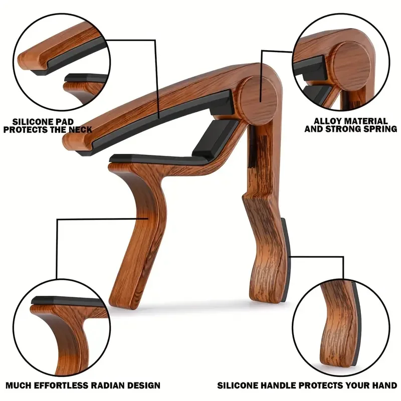 Cejilla de guitarra de aleació - Musical Instrument In English reseña y precio