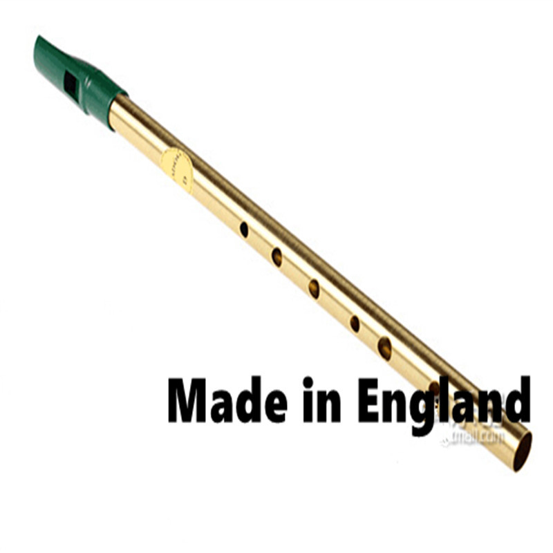 Silbato irlandés de latón flau - Penny Whistle D reseña y precio