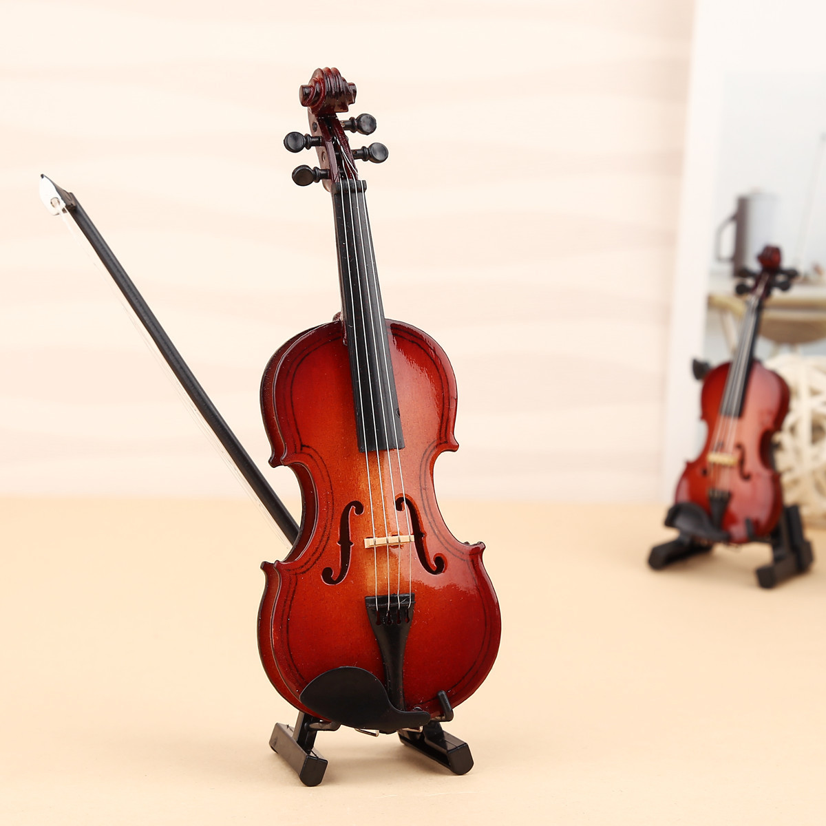 Mini violín artesanal, modelo  - Musical Instrument Companies reseña y precio
