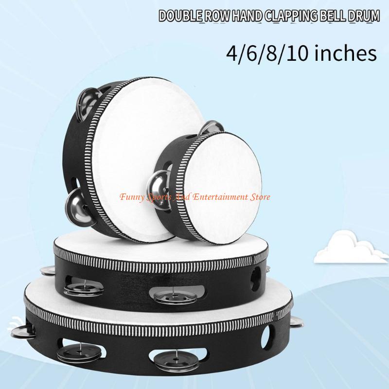 C4DE 4 Uds pandereta doble cam - Musical Instrument Games reseña y precio