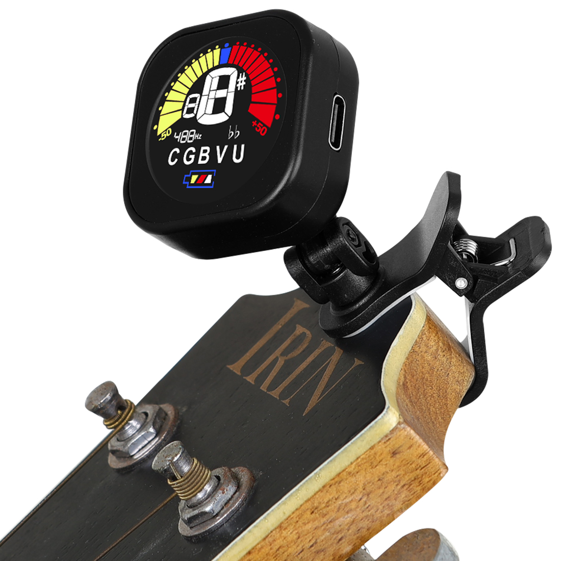 Afinador de guitarra con panta - Musical Instrument In English reseña y precio