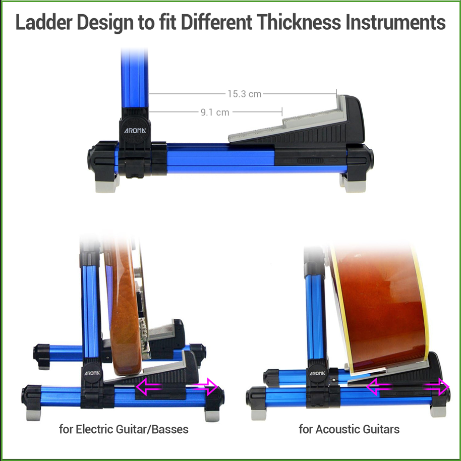 Soporte Plegable de Aluminio p - Musical Instrument In English reseña y precio