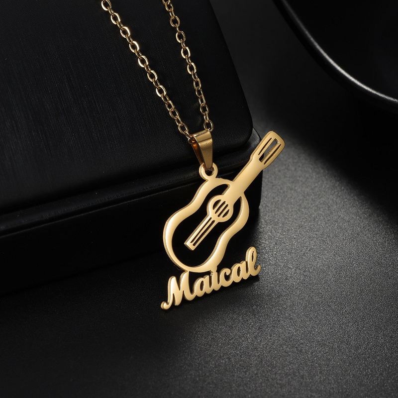 Nuevo collar con colgante de i - Musical Instrument With Names reseña y precio