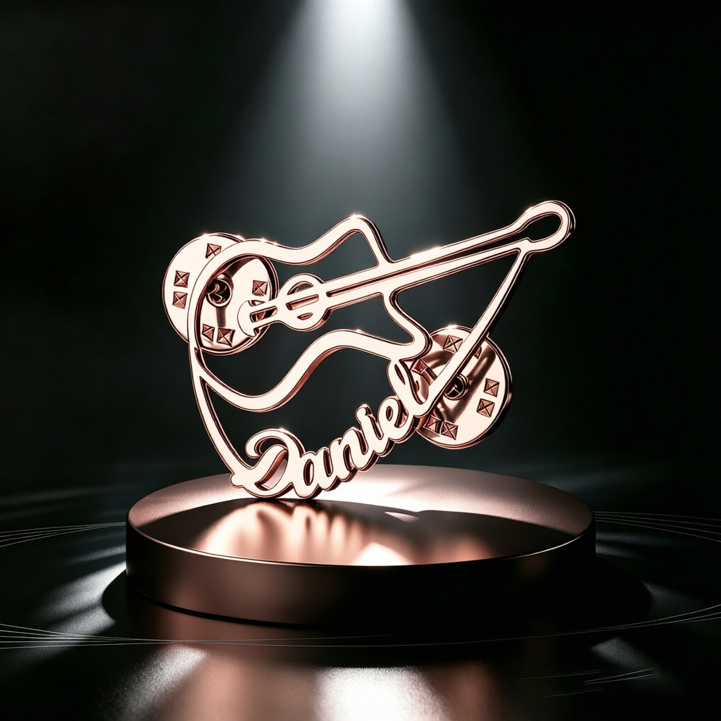 Broche de Violín Personalizado - Musical Instrument With Names reseña y precio