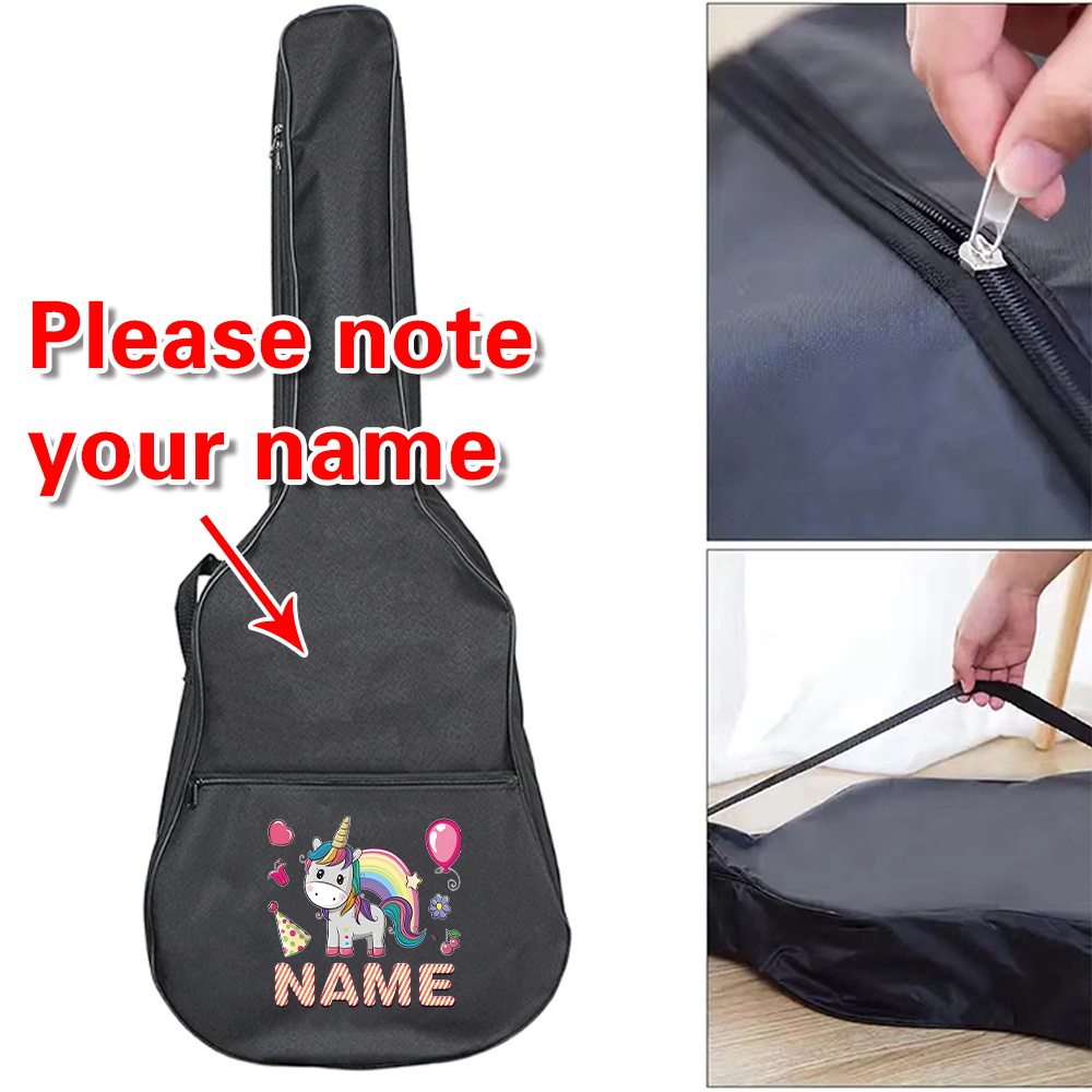 Bolsa de guitarra con nombre p - Musical Instrument With Names reseña y precio