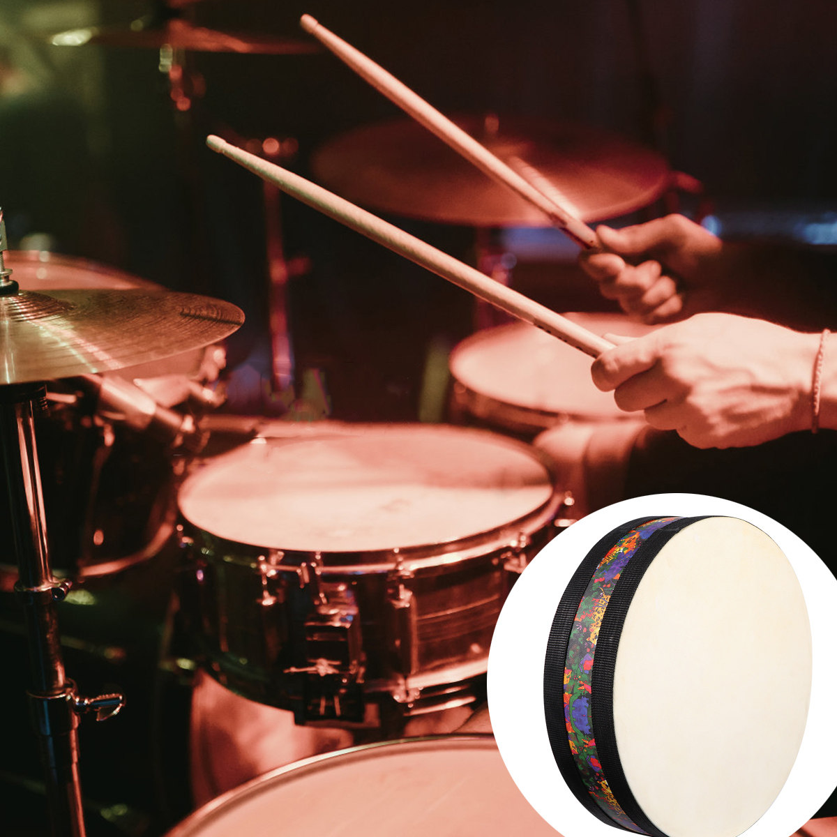 Tambor de Percusión para Coche - Musical Instrument Djembe reseña y precio