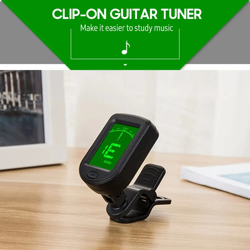 Afinador de guitarra T-02, sin - Musical Instrument In English reseña y precio