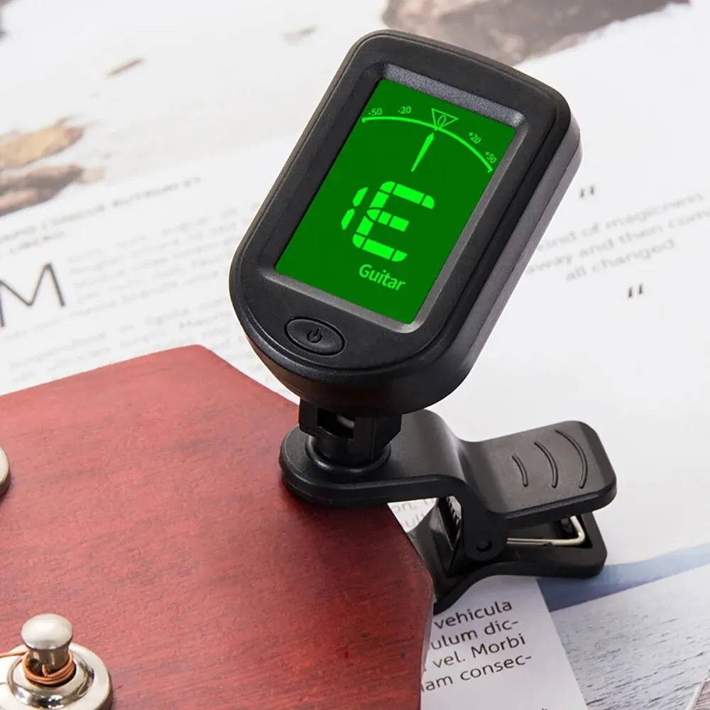 Afinador de guitarra T-02, sin - Musical Instrument In English reseña y precio