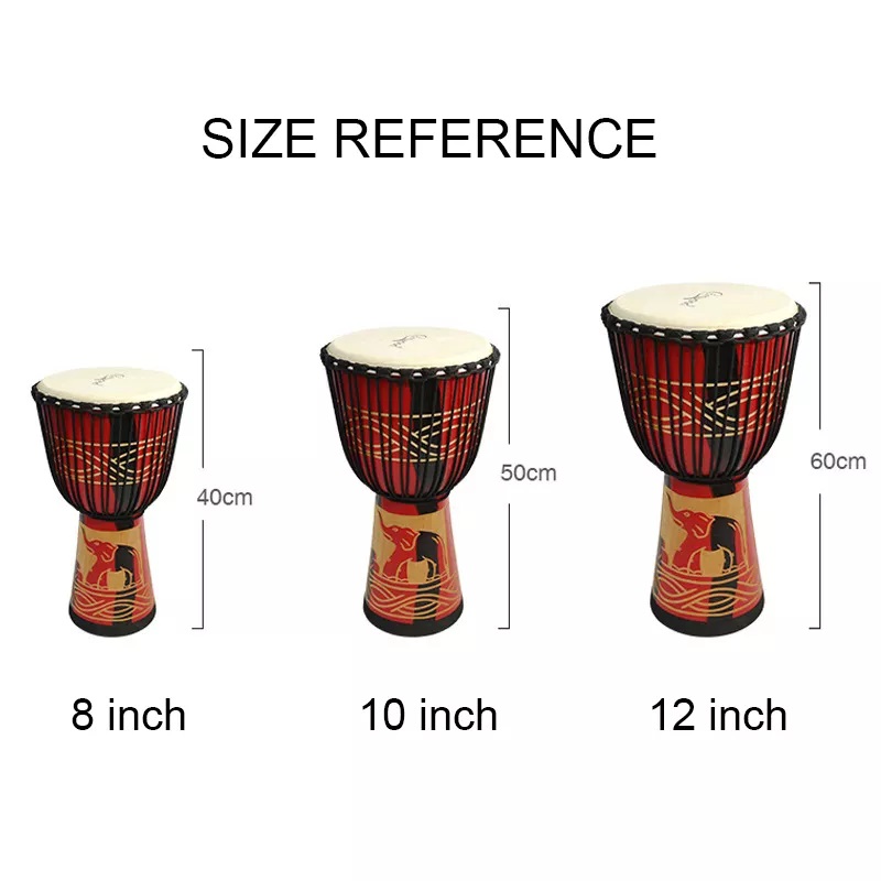 Tamaño adulto Tambor Djembe af - Musical Instrument Djembe reseña y precio