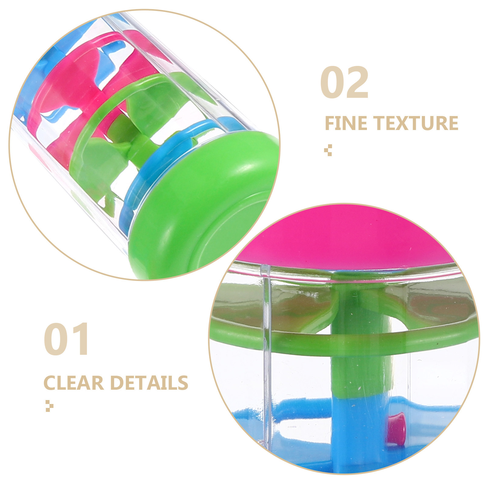 2 piezas de palo de lluvia en  - Musical Instrument For Babies reseña y precio