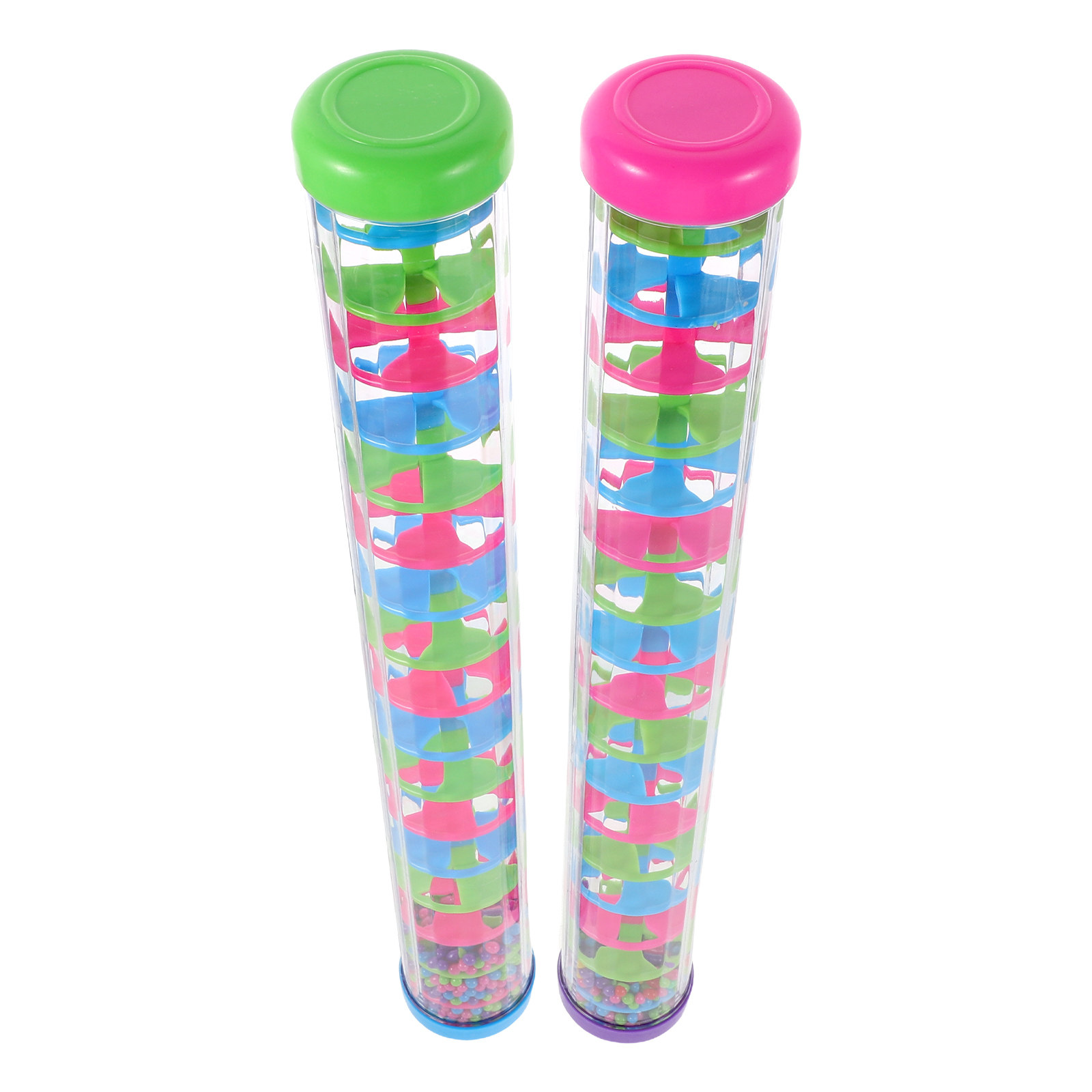 2 piezas de palo de lluvia en  - Musical Instrument For Babies reseña y precio