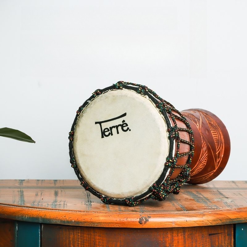 Tambor Africano Pequeño para N - Musical Instrument Djembe reseña y precio