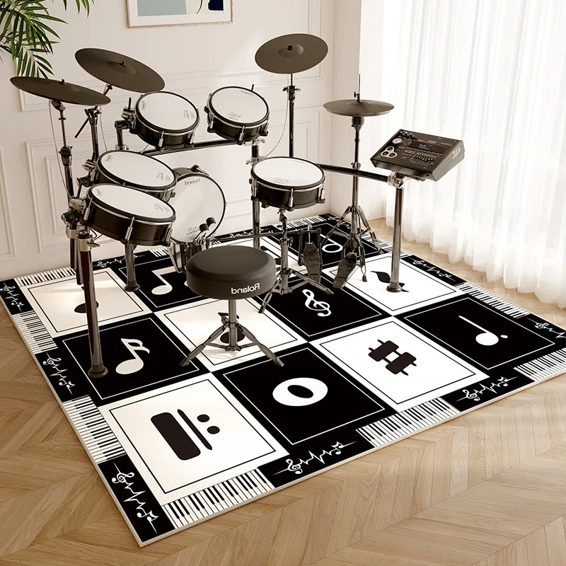 Alfombra de tambor antidesliza - Musical Instrument Online reseña y precio